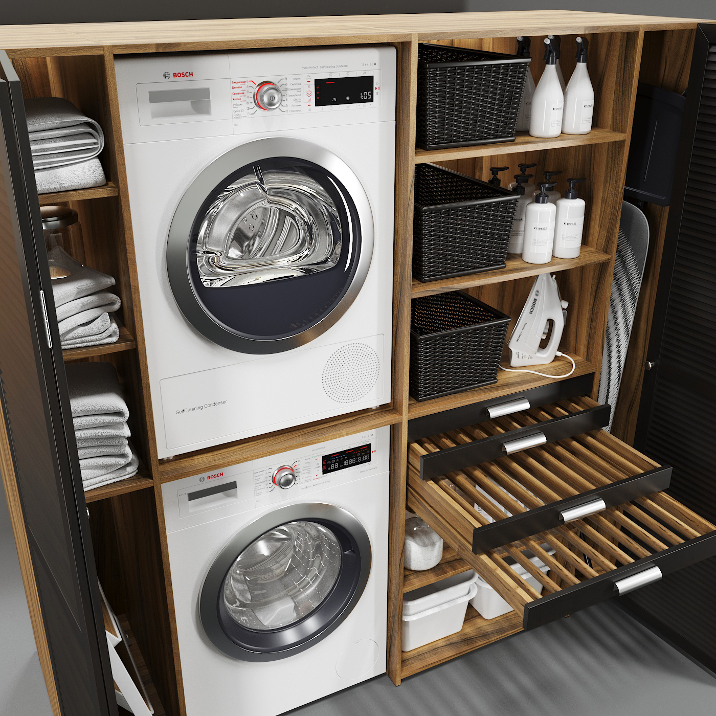 Set laundry model - TurboSquid 1437507