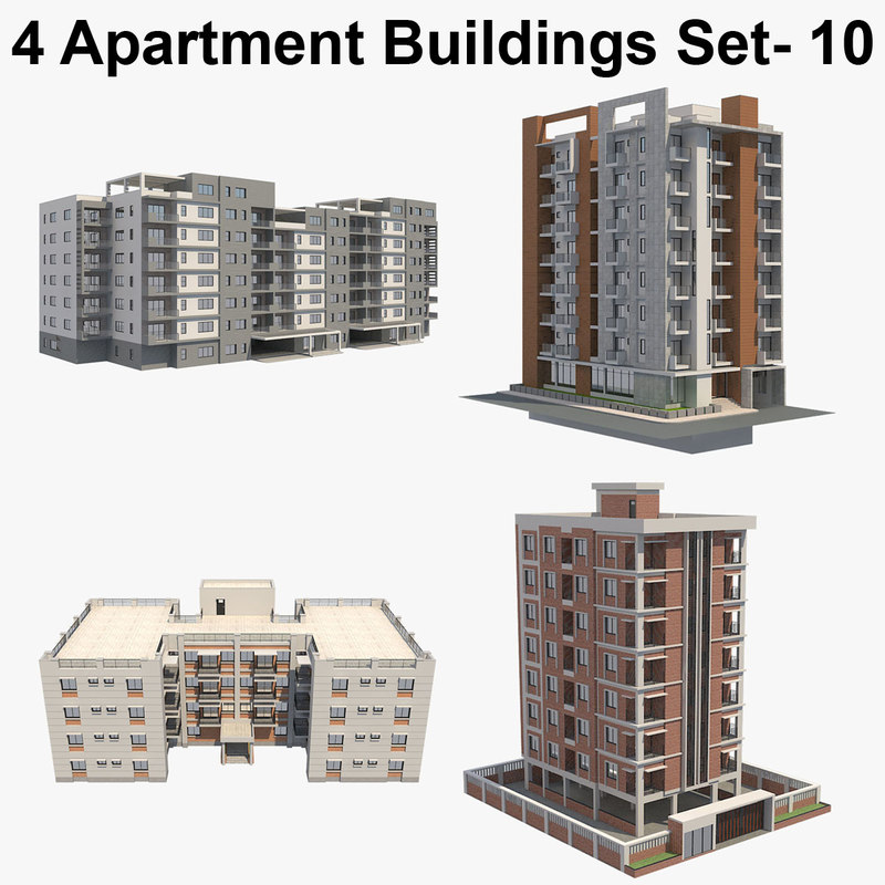 3d building set