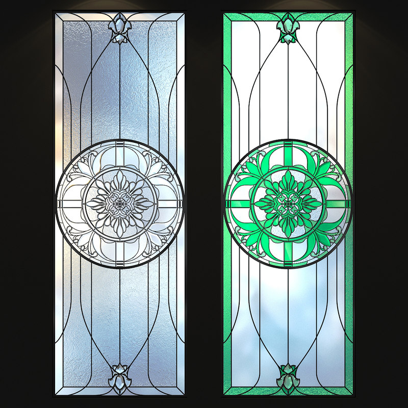 3D glass stained stained-glass model - TurboSquid 1437682