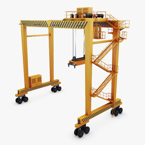 3D generic container crane 1