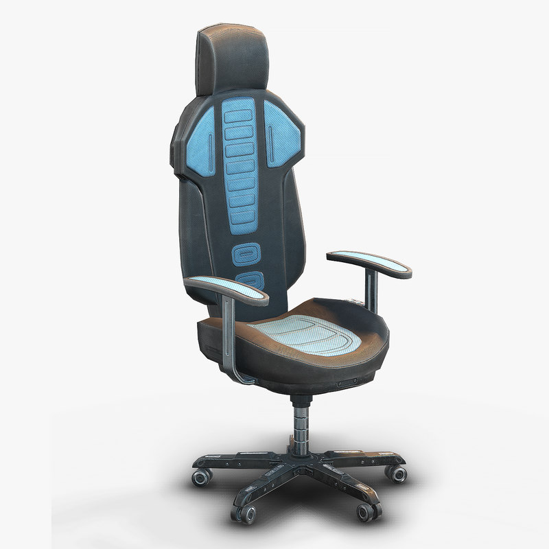 3D sci fi lab chair - TurboSquid 1303314