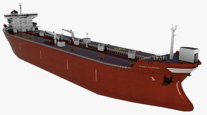 3D oil tanker north thunder model