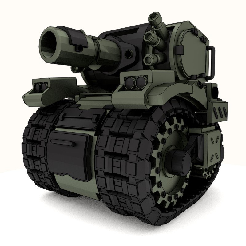 marvel tank metal model