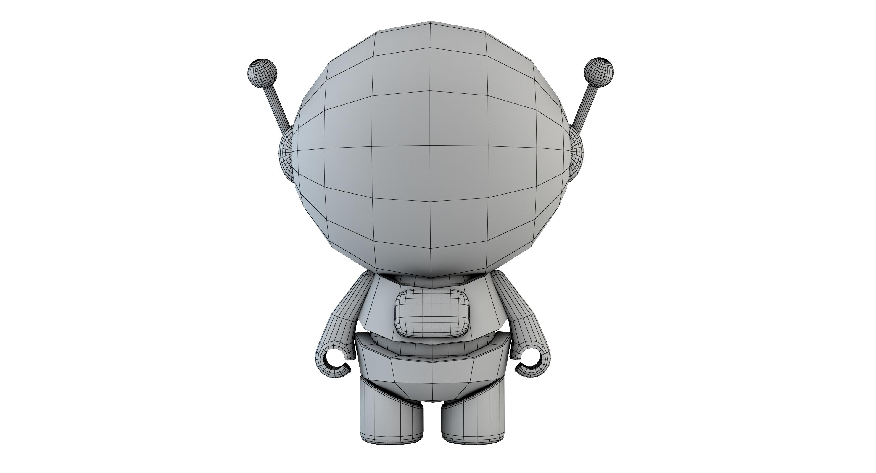 3D droid android - TurboSquid 1438009