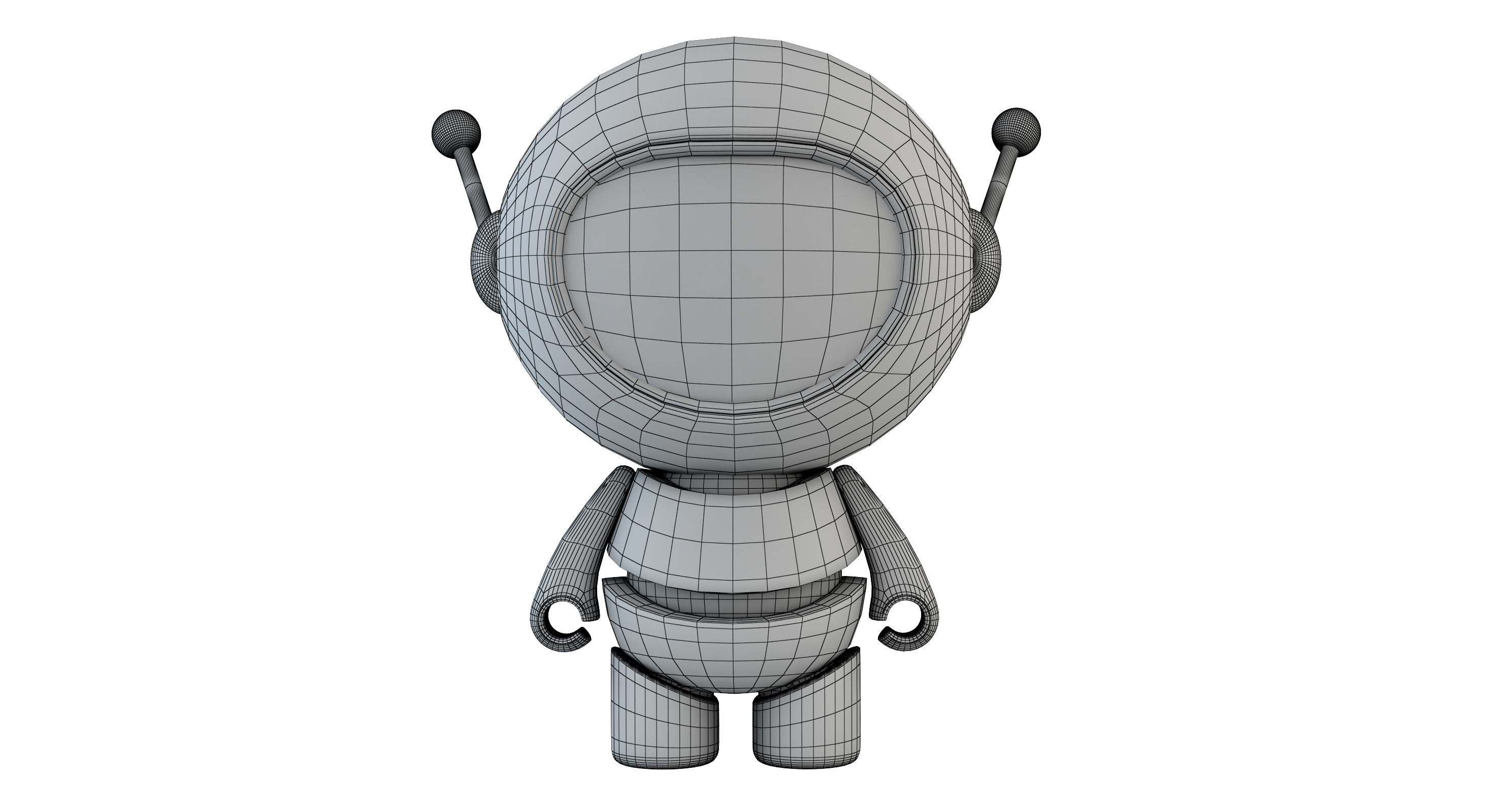 3D droid android - TurboSquid 1438009