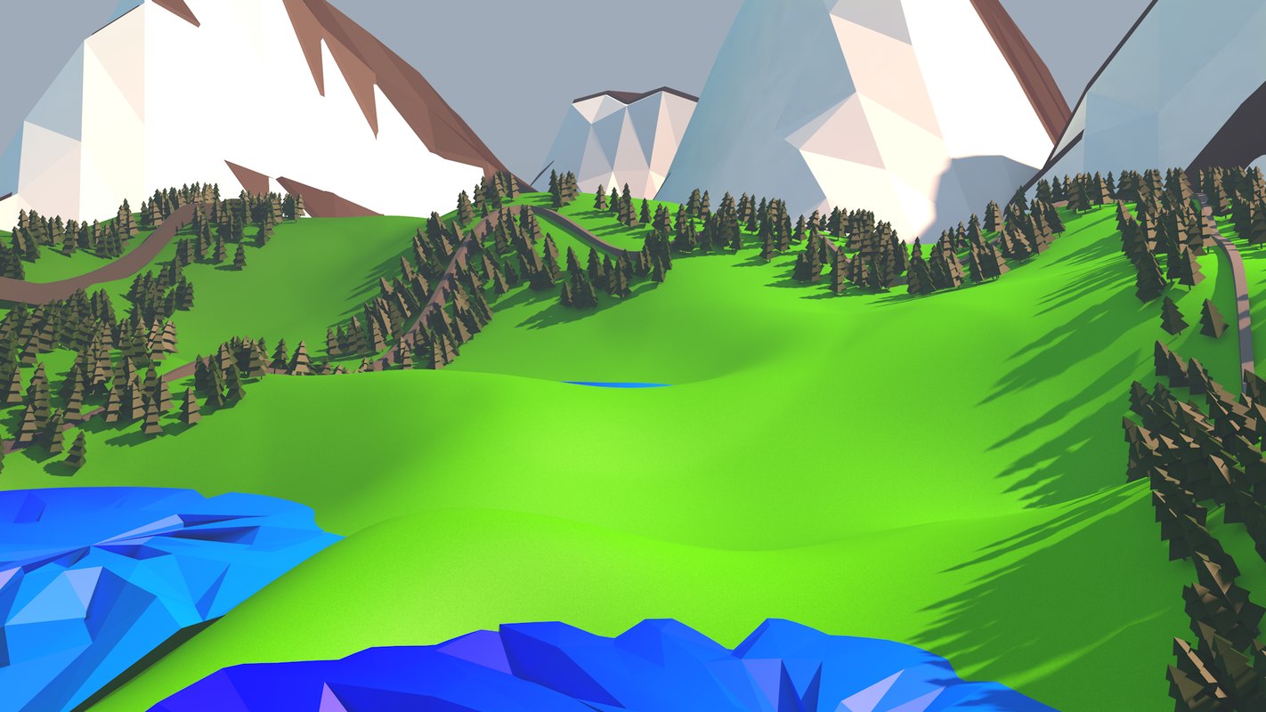 3D landscape model - TurboSquid 1438189