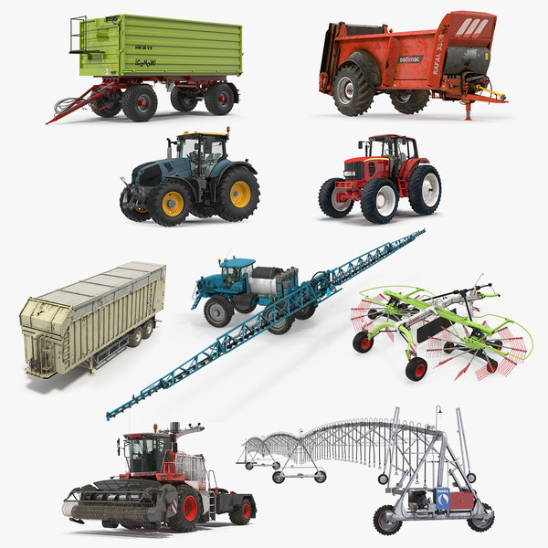 model farm equipment