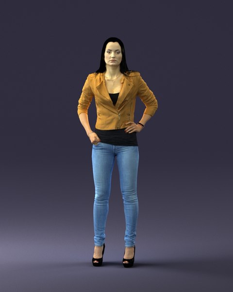 3d body scan woman fashion
