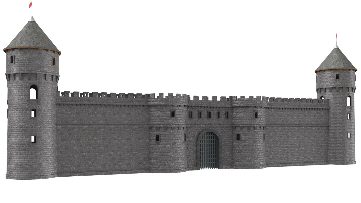 Real castle gate 3D model - TurboSquid 1438646