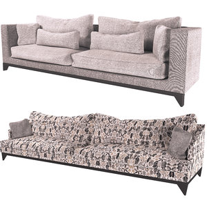 3D model sofa seat furniture