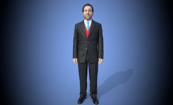 man costume 3D model