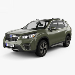 subaru forester touring 3D