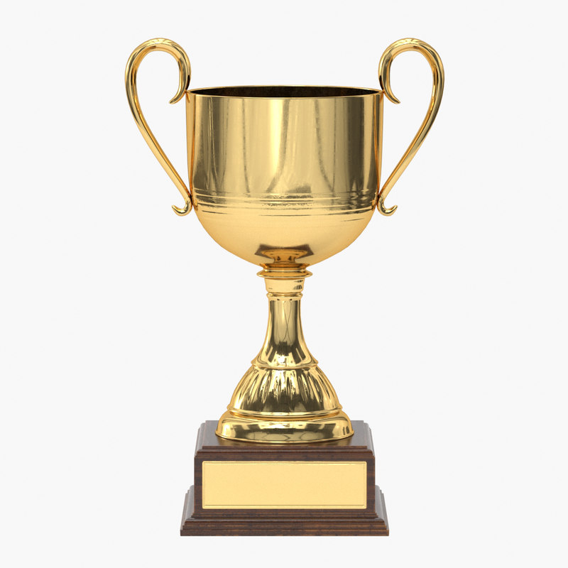 3D realistic trophy cup 4 model - TurboSquid 1438975