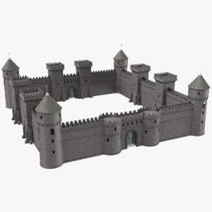 3D real castle
