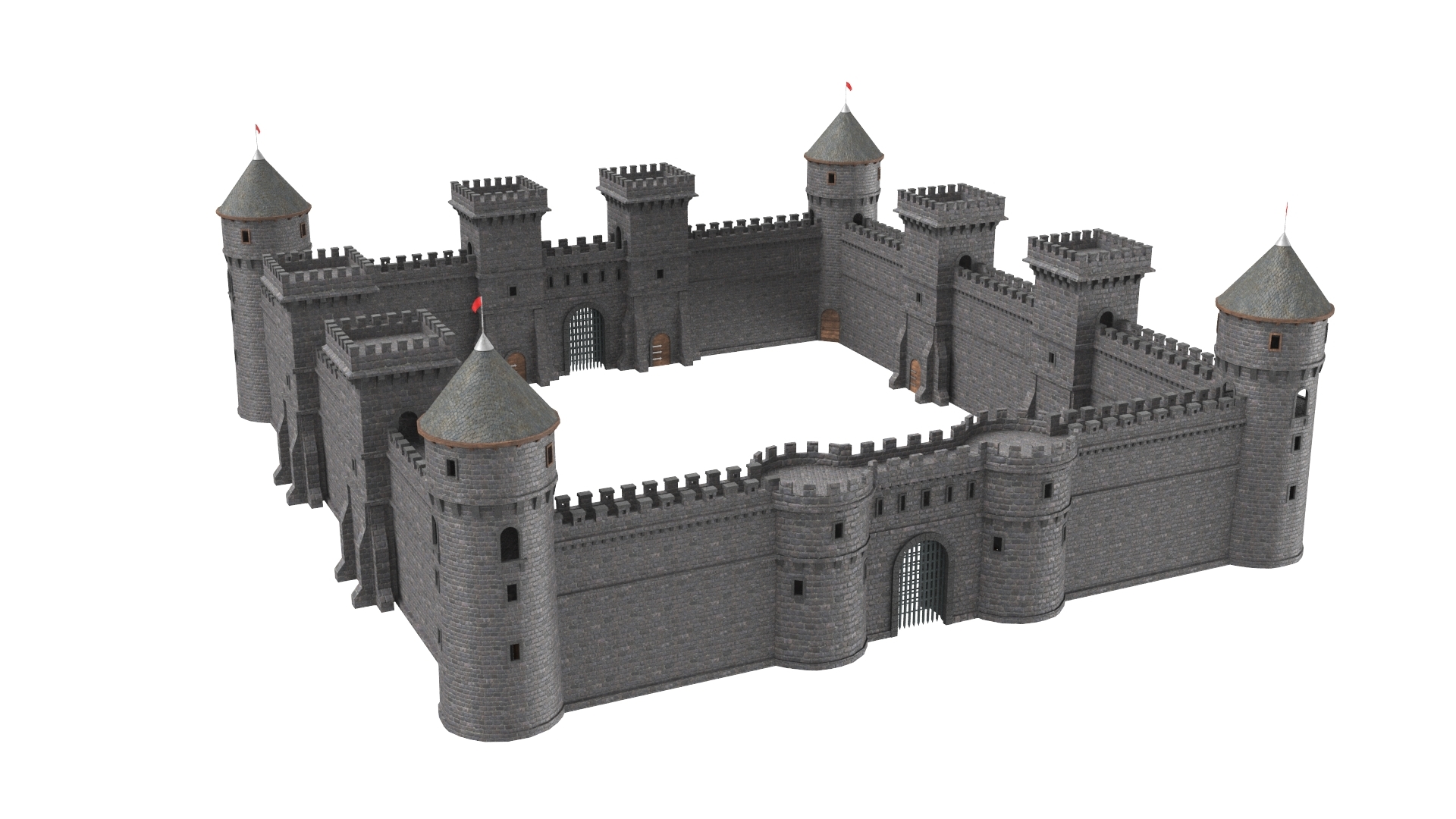 3D real castle - TurboSquid 1439141