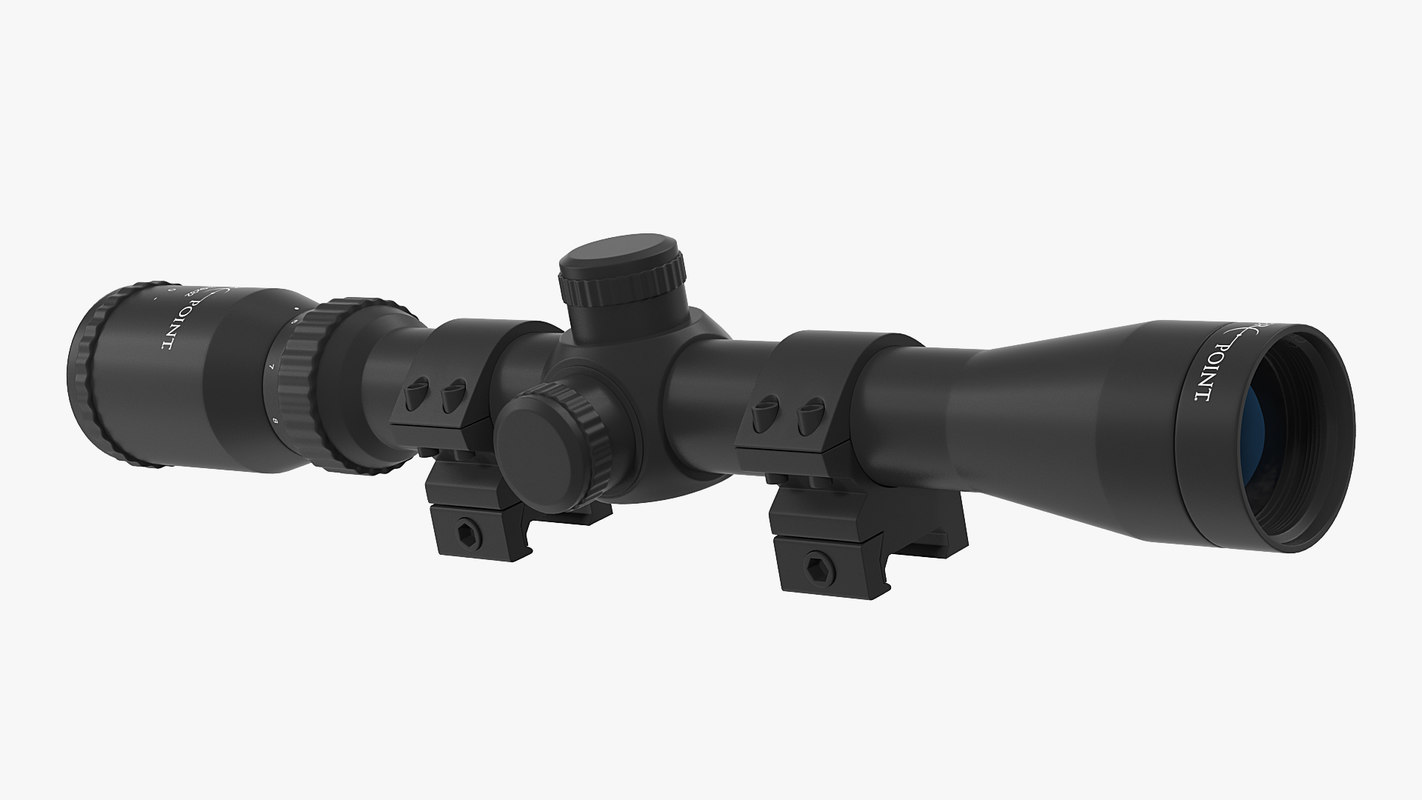 Center point scope 3D model - TurboSquid 1439627