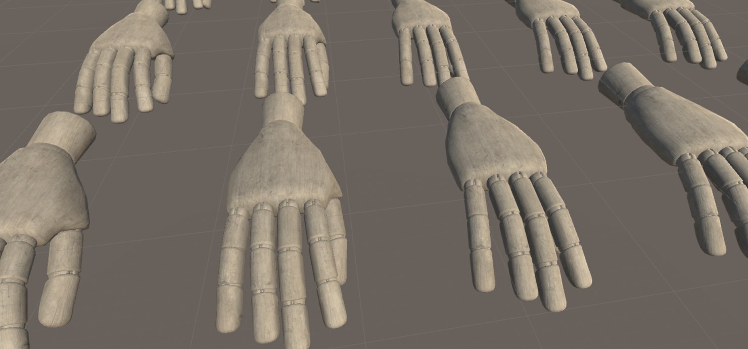 3D model dummy hand vr TurboSquid 1439434