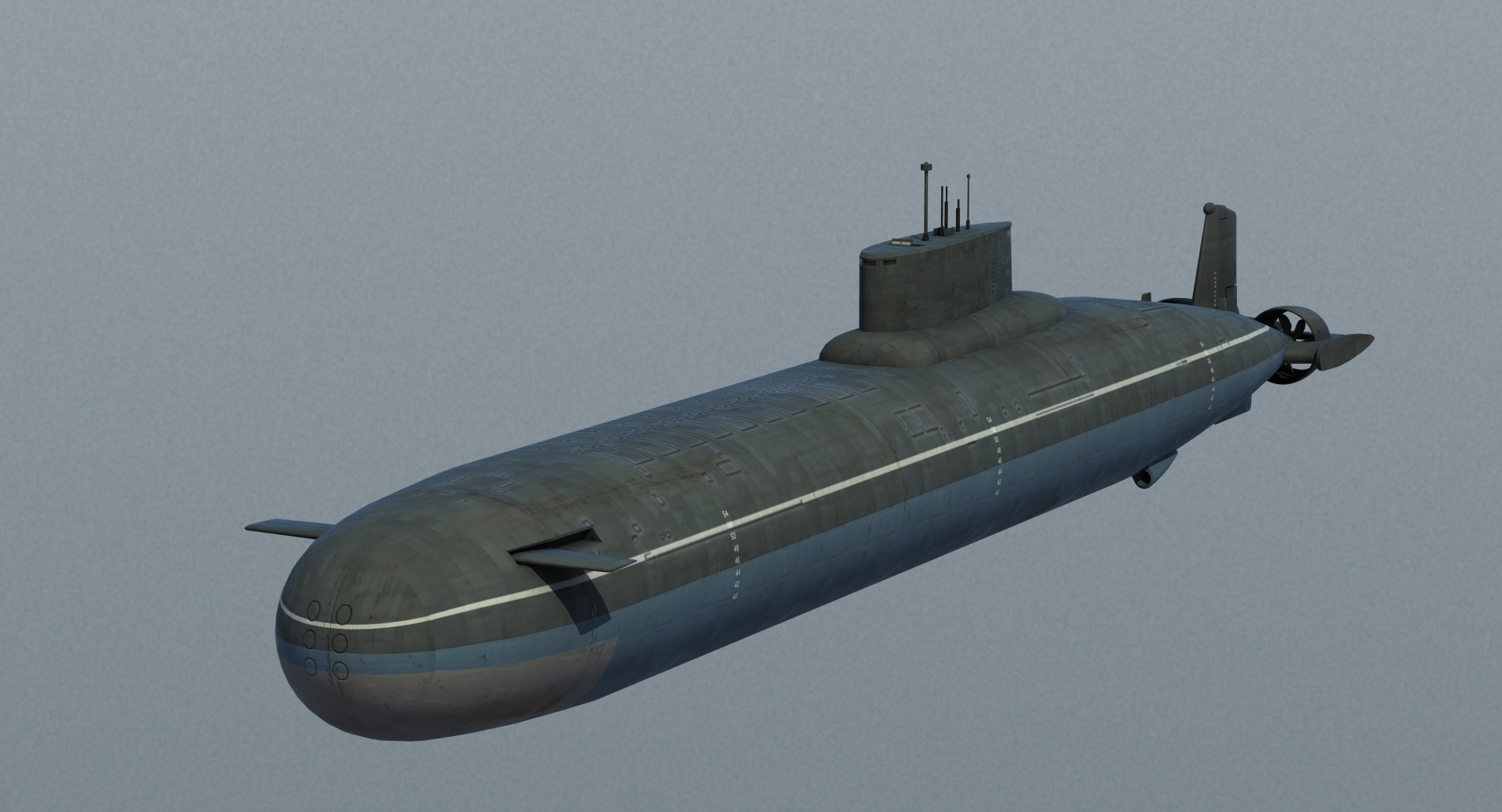 Taifun SSBN U-Boot 3D-Modell - TurboSquid 1439512