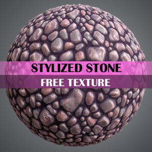 Stylized Stone Texture Free (2)