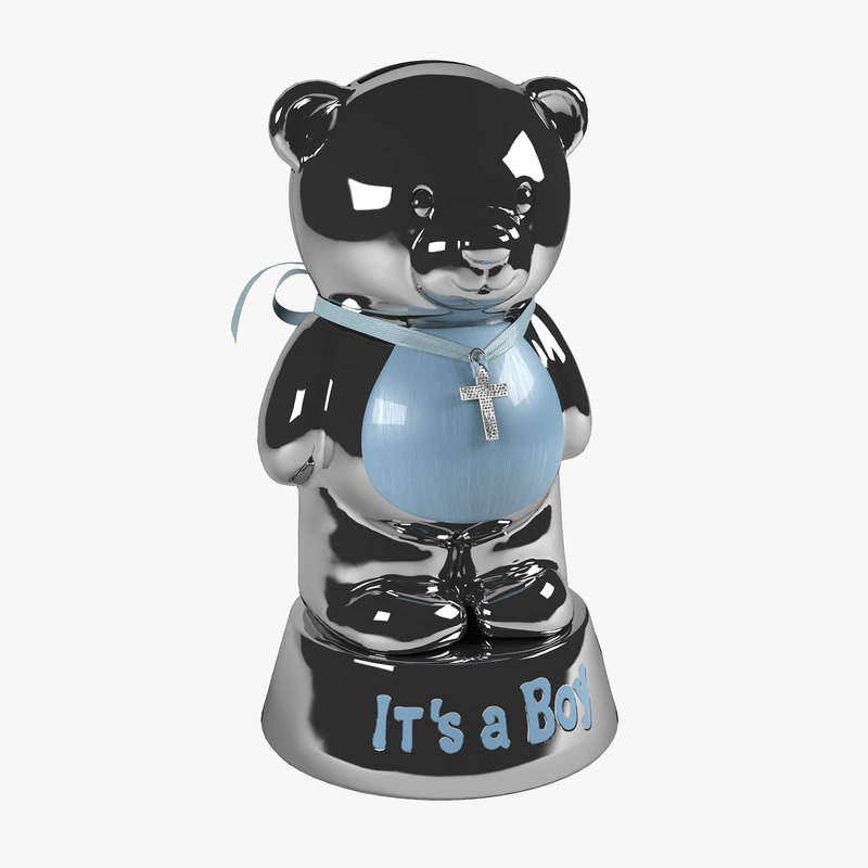 metal bear figurine