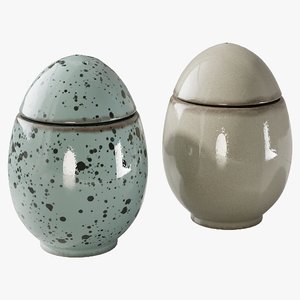 realistic eggs easter 3D