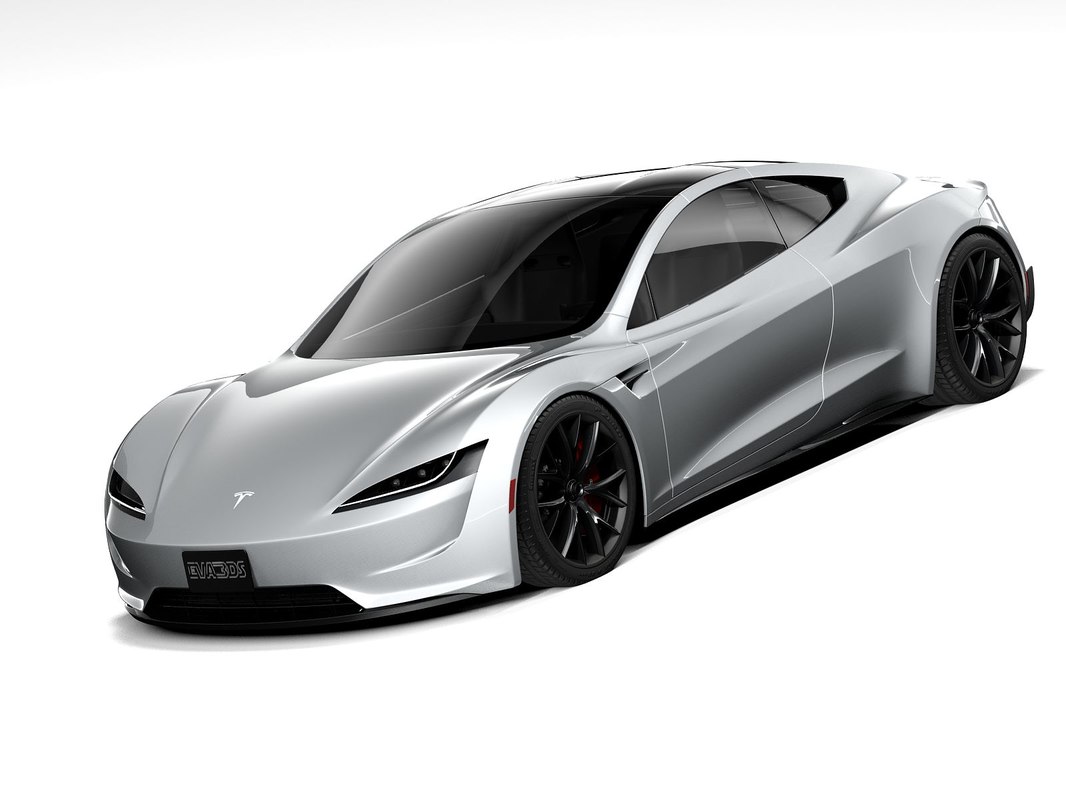 Tesla roadster 2021 3D model - TurboSquid 1439982