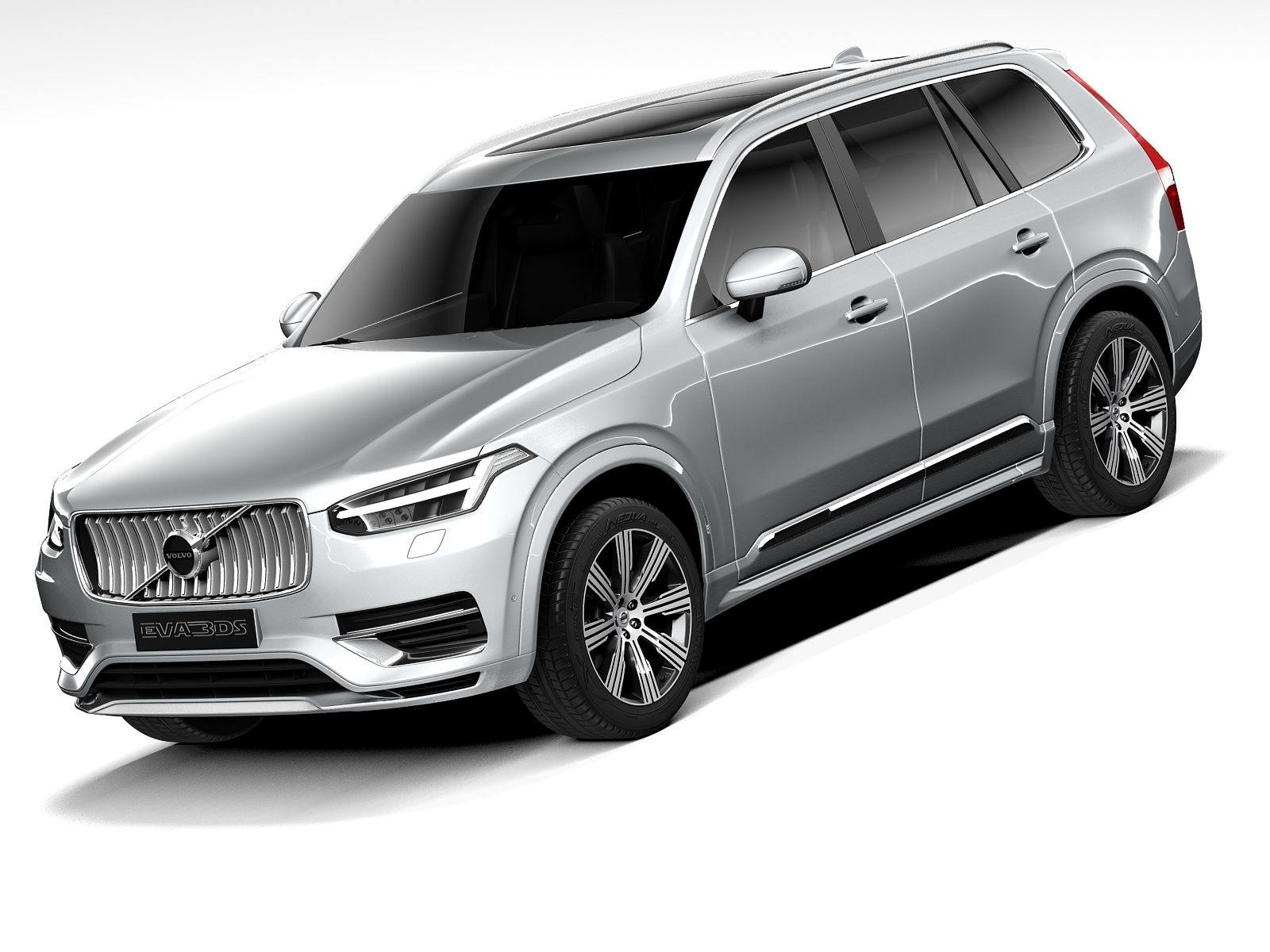 2021 volvo black  car wallpaper