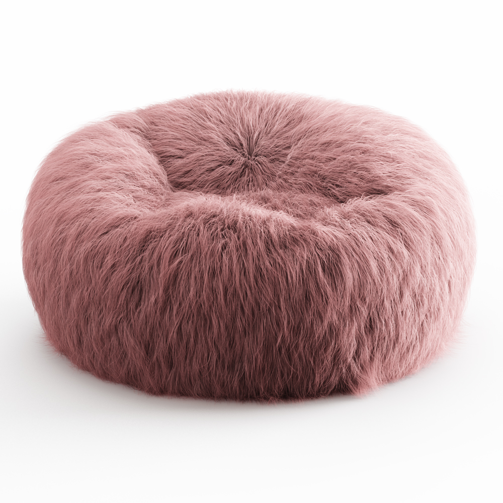 Modelo 3d Beanbag De Piel Sintética Del Himalaya Turbosquid 1440021 Turbosquid 1440021