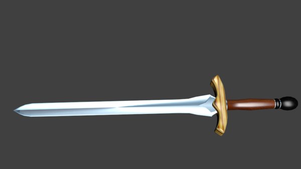 Sword Weapon Model Turbosquid