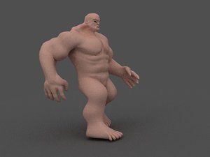 muscleman man 3D