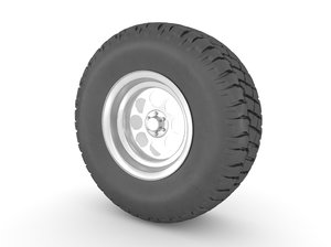 3D off-road wheel