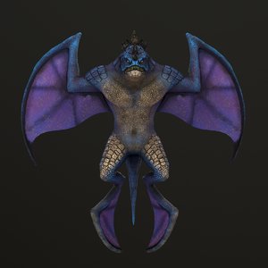enemy character 3D model