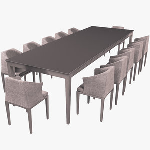 3D model furniture table