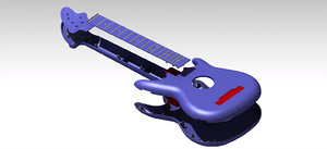 3D guitar electric