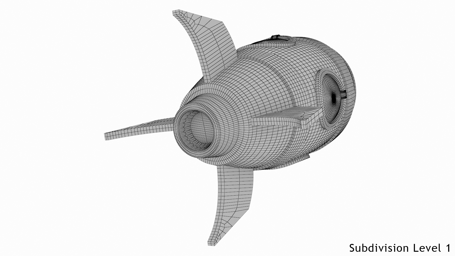 3D model retro space rocket cartoon - TurboSquid 1440665