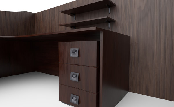 B ro Arbeitstisch 3D Modell TurboSquid 1440703