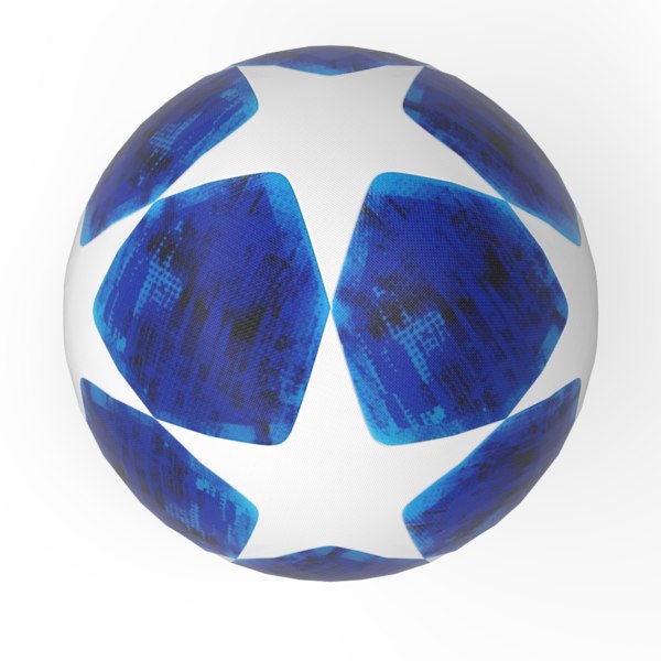 3D model football ball