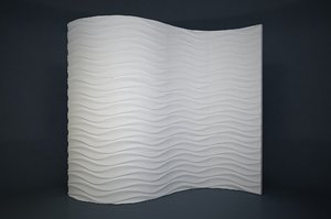 3D model pattern wall