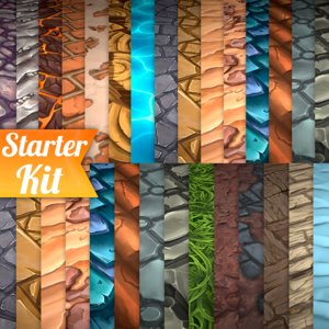 Hand Painted Textures Starter Kit