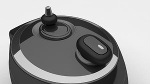 kitchen utensils pressure cooker 3D model