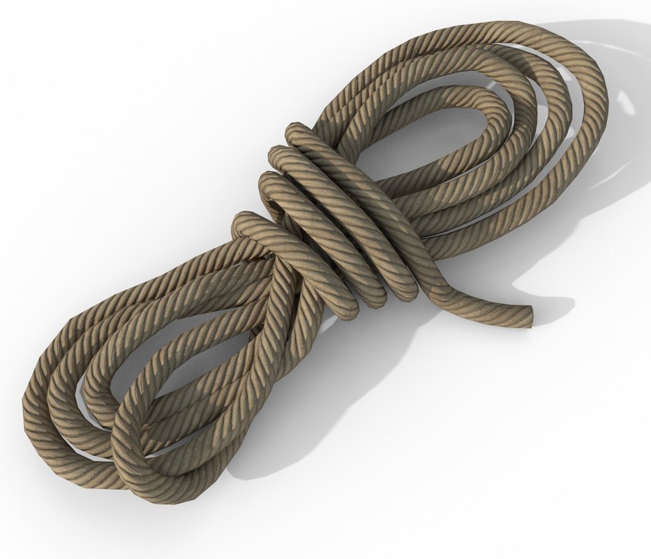 3D model rope pbr ready TurboSquid 1441086