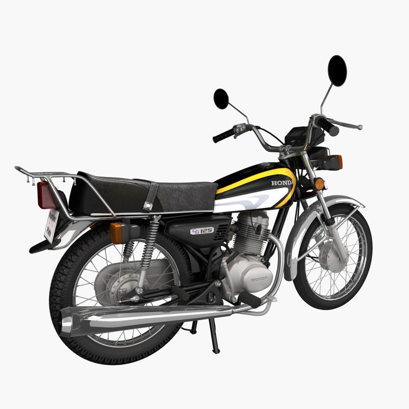 Honda bike 3D model - TurboSquid 1441760