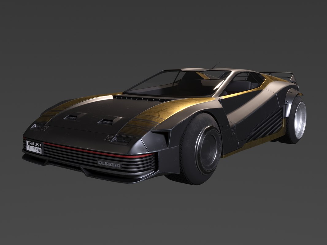 3D car cyberpunk 2077 - TurboSquid 1441140