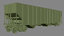 3D h351 open hopper rail model