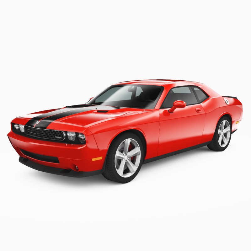 Dodge challenger 3d model