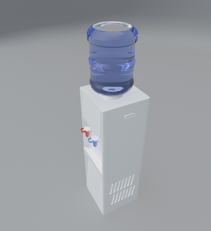 Water dispenser carboy su 3D model TurboSquid 1441326