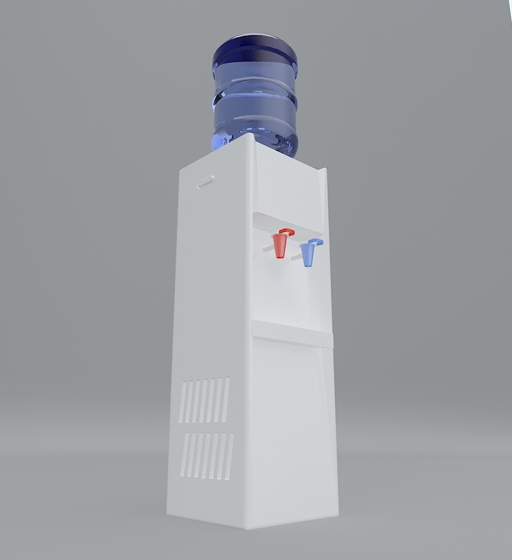 Water dispenser carboy su 3D model TurboSquid 1441326