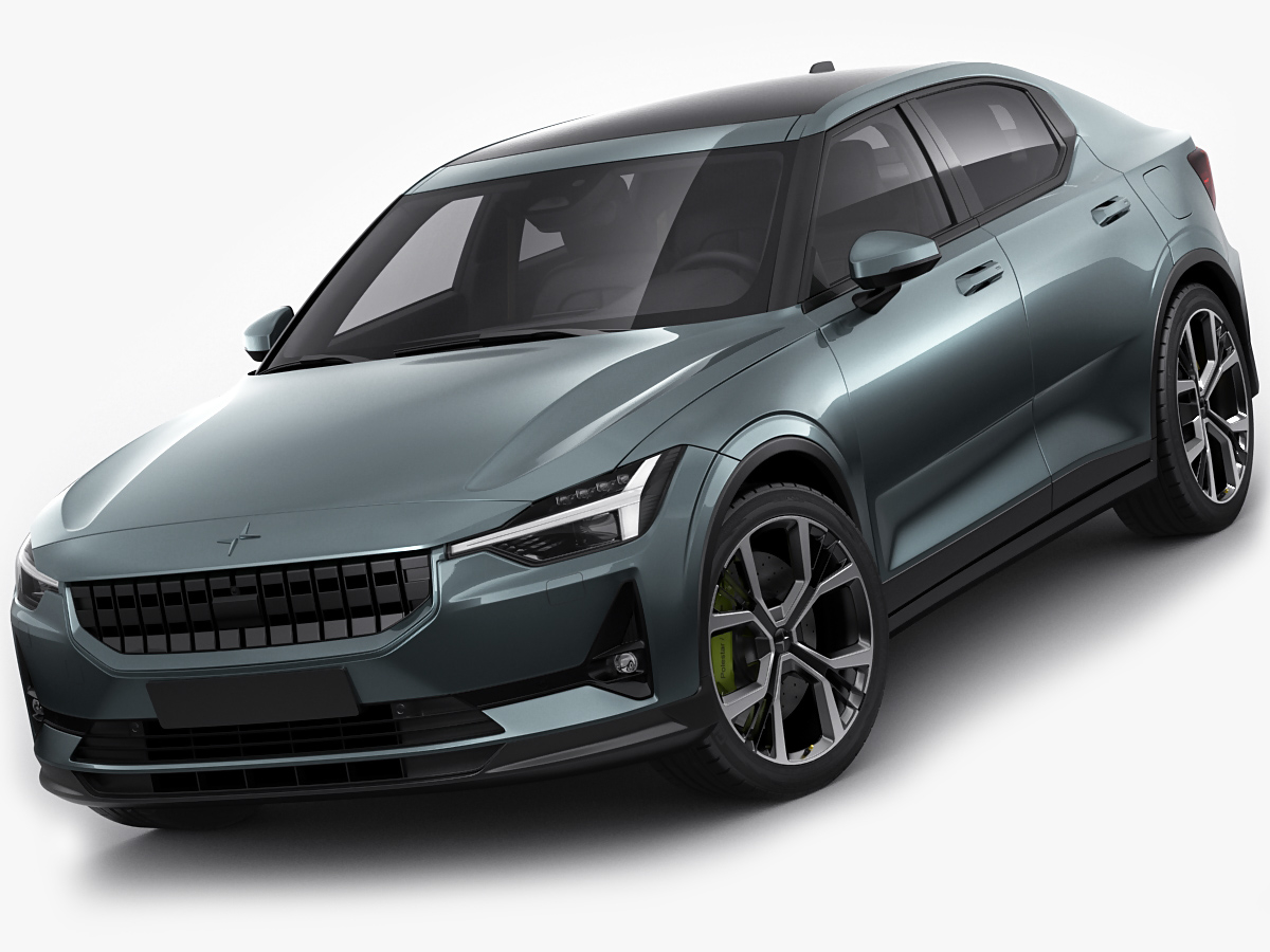 Polestar 2 2020 3d Turbosquid 1441448