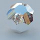 3D stylish dodecahedron model