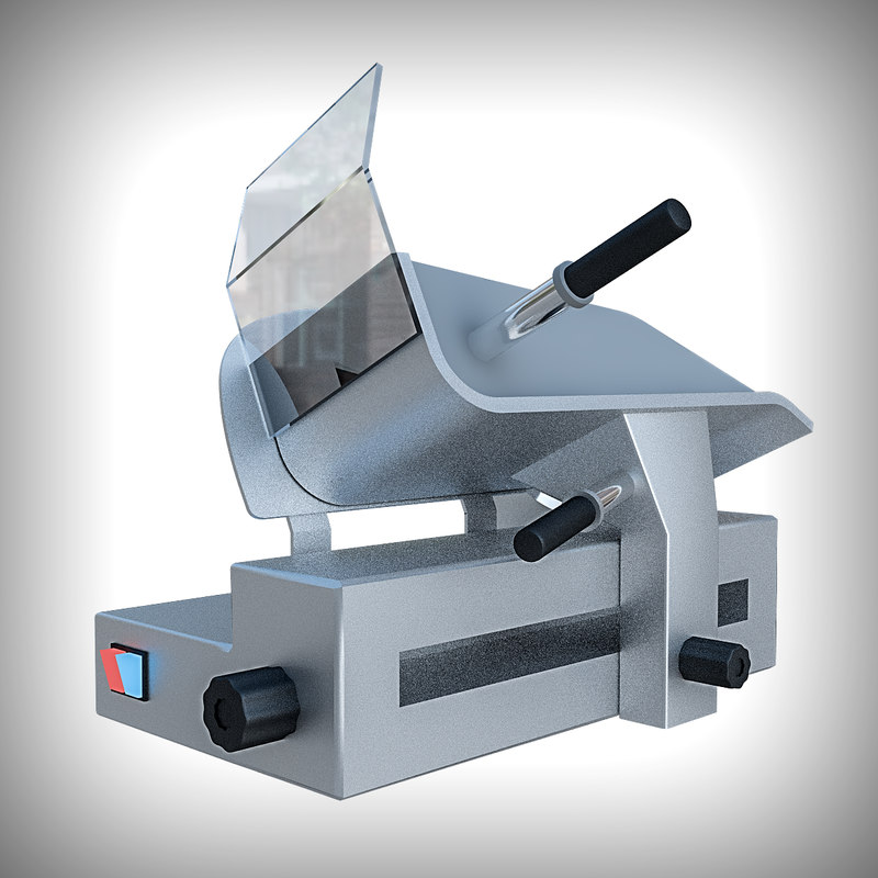 Slicing machine 3D model - TurboSquid 1441593